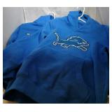 2 Detroit Lions Youth M10/12 hooded sweatshirts