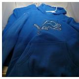 2 Detroit Lions Youth M10/12 hooded sweatshirts