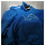 2 Detroit Lions Youth M10/12 hooded sweatshirts