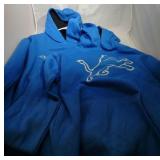 2 Detroit Lions Youth L14/16 hooded sweatshirts