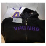 Minnesota Vikings Youth XL18/20 #4 Favre jersey &