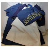 3 Michigan Wolverines Youth M10/12 shirts