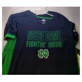 2 Norte Dame Fighting Irish Youth XL20 jerseys