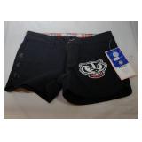 Wisconsin Badgers Ladies Size 1 shorts