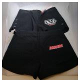 2 Wisconsin Badgers Ladies Size 7 shorts