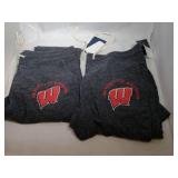 2 Wisconsin Badgers Ladies Large sweatpants