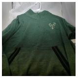 Milwaukee Bucks Ladies XL zip up sweatshirt
