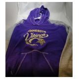 Minnesota Vikings Ladies XL hooded sweatshirt