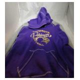 Minnesota Vikings Ladies 2XL hooded sweatshirt