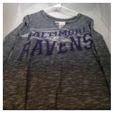 Baltimore Ravens Ladies large shirt