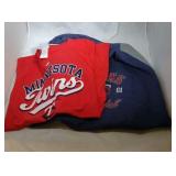 Minnesota Twins Ladies Large hooded zippered