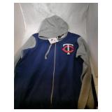 Minnesota Twins Ladies 2XL hooded zippered