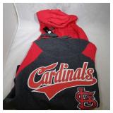 St. Louis Cardinals Ladies Small hooded pullover