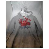 LA Clippers Ladies Medium zippered hooded