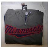 Minnesota Twins Mens Medium zip up pullover