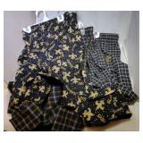 3 pair New Orleans Saints Mens Large pajama pants