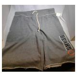 Chicago Bears Mens Large sweat pant shorts