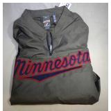 Minnesota Twins Mens XL Cool Base zip up pullover