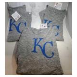 3 Kansas City Royals Mens XL t-shirts