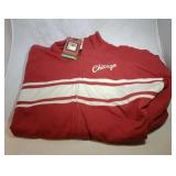 Chicago Bulls Mens 2XL zippered sweatshirt