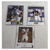 3 Gale Sayers football cards - Classic, Topps and