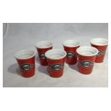 6 Milwaukee Brewers red solo cup shot glasses - 3