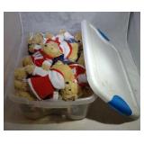 15 Wisconsin Badgers plushie bears with 15 qt