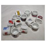 NHL mini coffee mug shot glasses from various