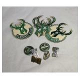 Milwaukee Bucks merchandise - power decal, patches