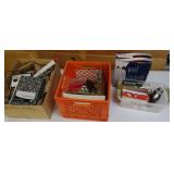 office supply lot - AT&T phone, adding machine