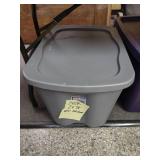2 medium size totes with lids