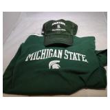 Adjustable Michigan State Ball Cap and Youth
