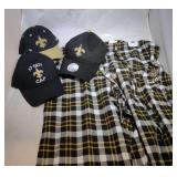 3 New Era New Orleans Saints ball caps - two youth