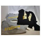 4 Pittsburgh Steelers Kids L7 shirts -two t-shirts