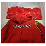 3 Tampa Bay Buccaneers Youth shirts - two M10/12