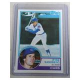 1983 Topps Ryne Sandberg ROOKIE CARD Chicago Cubs