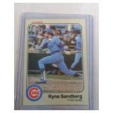 1983 Fleer Ryne Sandberg ROOKIE CARD Chicago Cubs