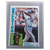 1984 Topps Darryl Strawberry ROOKIE CARD New York