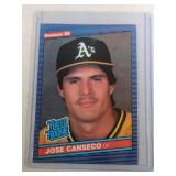 1986 Donruss Jose Canseco ROOKIE CARD  Oakland