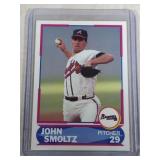 RARE 1989 Minor League John Smoltz ROOKIE CARD 