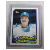 1989 Topps Traded Randy Johnson ROOKIE CARD 