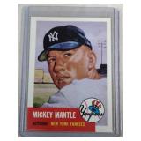 1991 Topps Archives Mickey Mantle 1953 Topps  New