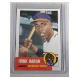1991 Topps Archives Hank Aaron 1953 Topps 