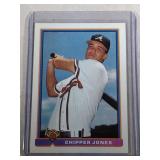 1991 Bowman Chipper Jones ROOKIE CARD  Atlanta