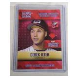 RARE 1992-93 Derek Jeter Ruby Red ROOKIE CARD -New