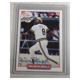 AUTOGRAPHED 1993 Nabisco Willie Stargell Deceased