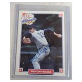 AUTOGRAPHED 1993 Nabisco Don Drysdale Deceased-Los