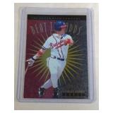 1996 Upper Deck Chipper Jones Beat the Odds INSERT