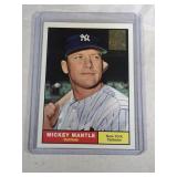 1996 Topps Mickey Mantle Commemorative 1961 Topps