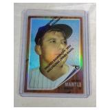 1996 FINEST Mickey Mantle REFRACTOR Commemorative